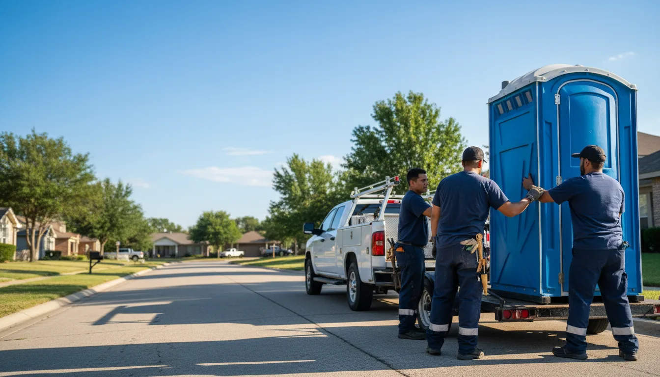 Portable Toilet Rental in Gregory, TX near me